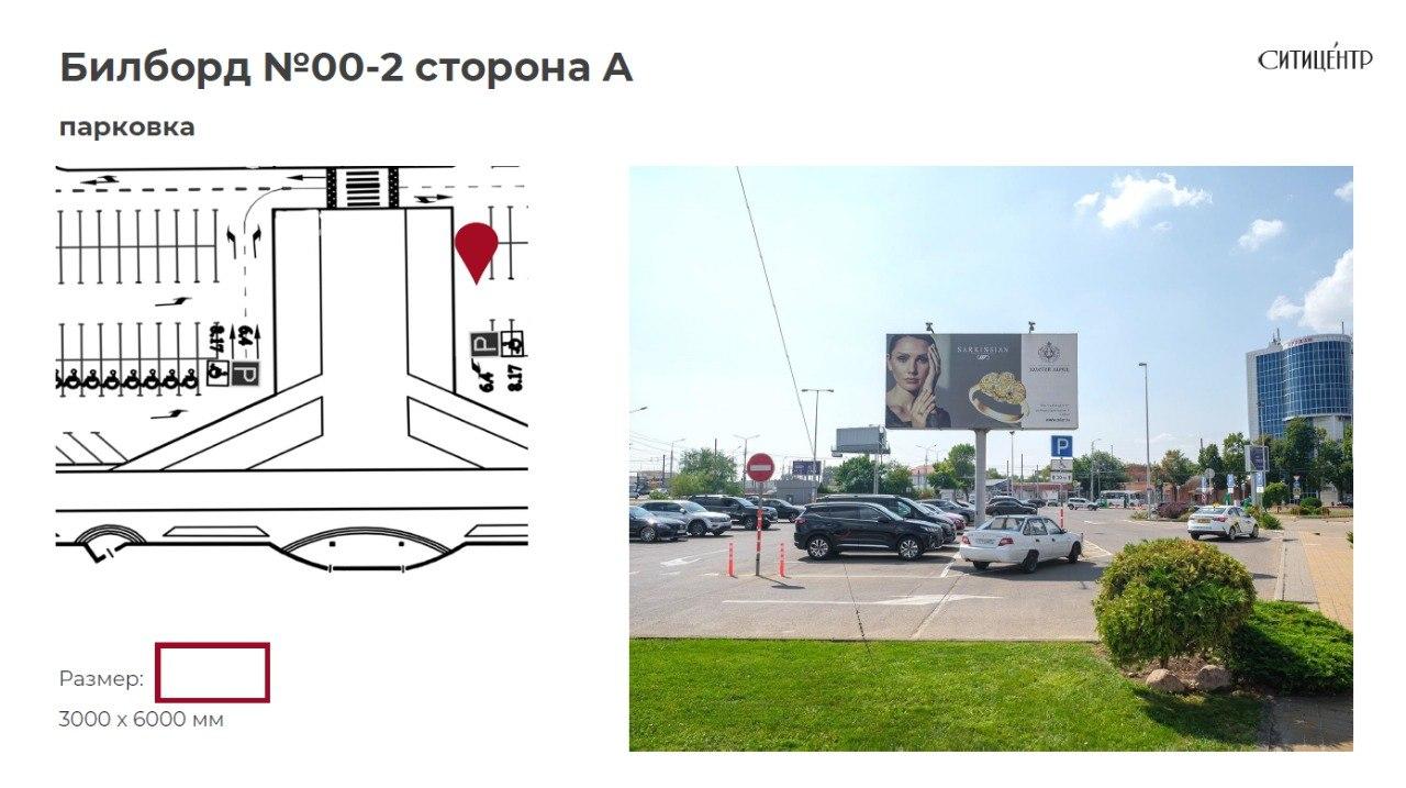 Рекламные поверхности ТРК «СИТИ ЦЕНТР»